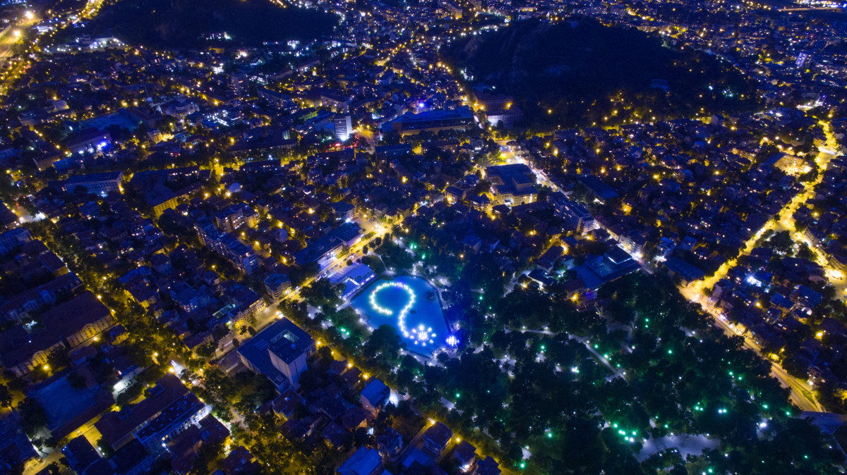Plovidv by night